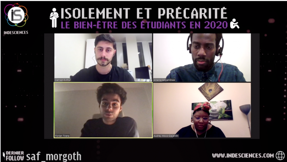 Capture d'écran de la table-ronde