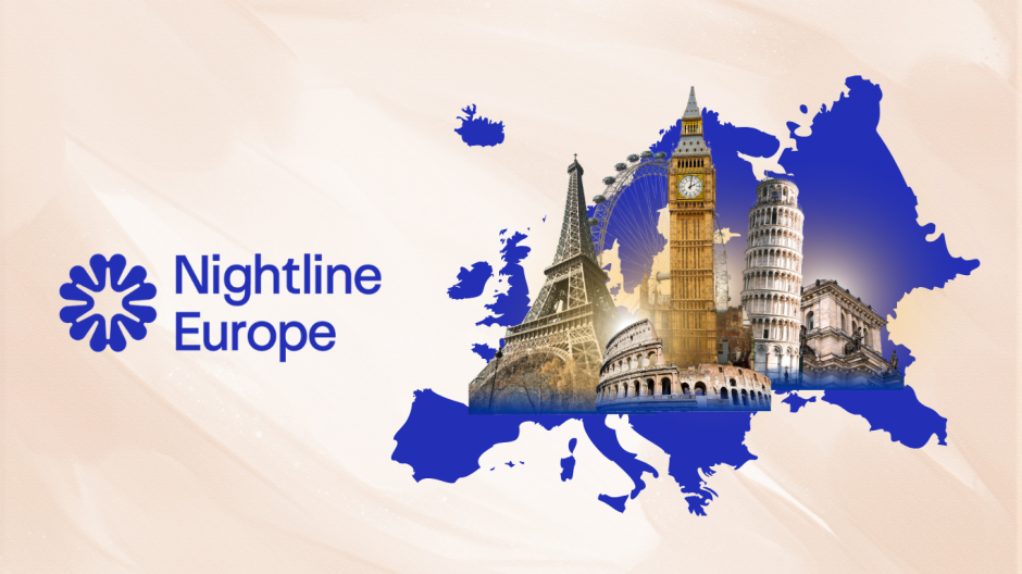 Carte de Nightline Europe
