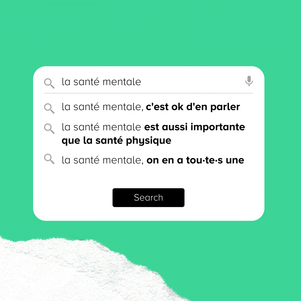Post santé mentale